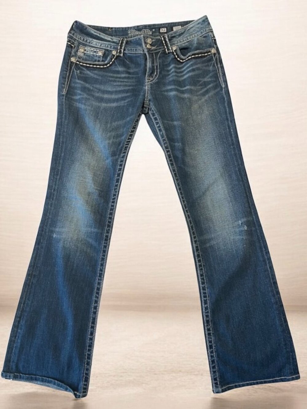 Women's Miss Me Bootcut Premium Denim Jeans JP5082-7 Size31
